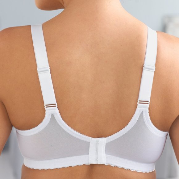 Set of 3! 42F Glamorise MAGIC LIFT Bra (CONVERTIBLE-STRAPS) Wireless Black NEW - Picture 4 of 14